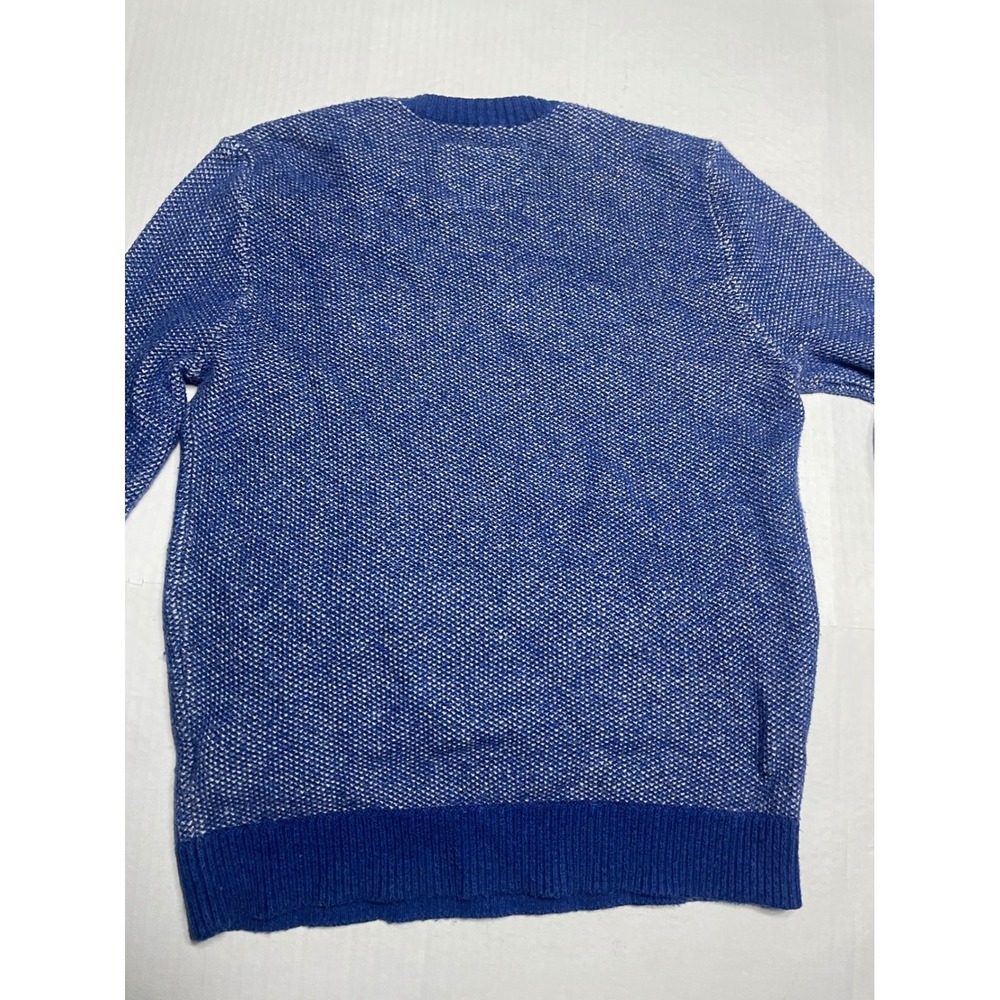 Hollister Women Sweater Blue White‎ Knit Crew Neck Long Sleeve Size S - Picture 8 of 8